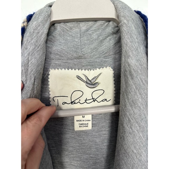 Anthropologie Tabatha Blue‎ Sweater Vest women's size medium - Picture 6 of 11